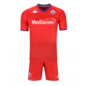 Fiorentina Tredje Kläder Barn 2024-25 Kortärmad (+ Korta byxor)
